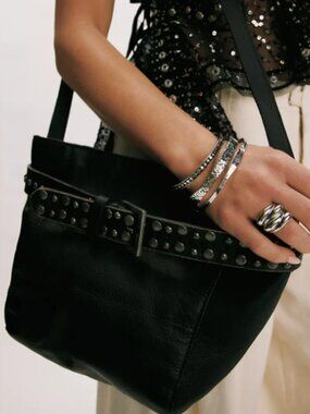Embellished Belt Buckle Bag - BRAND NEW